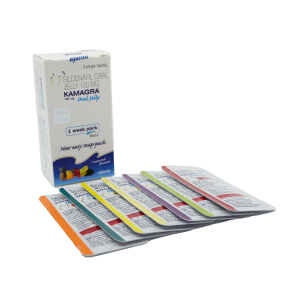 Kamagra Oral Jelly 7×100 mg – gelová forma sildenafilu pro podporu erekce a rychlé účinky.